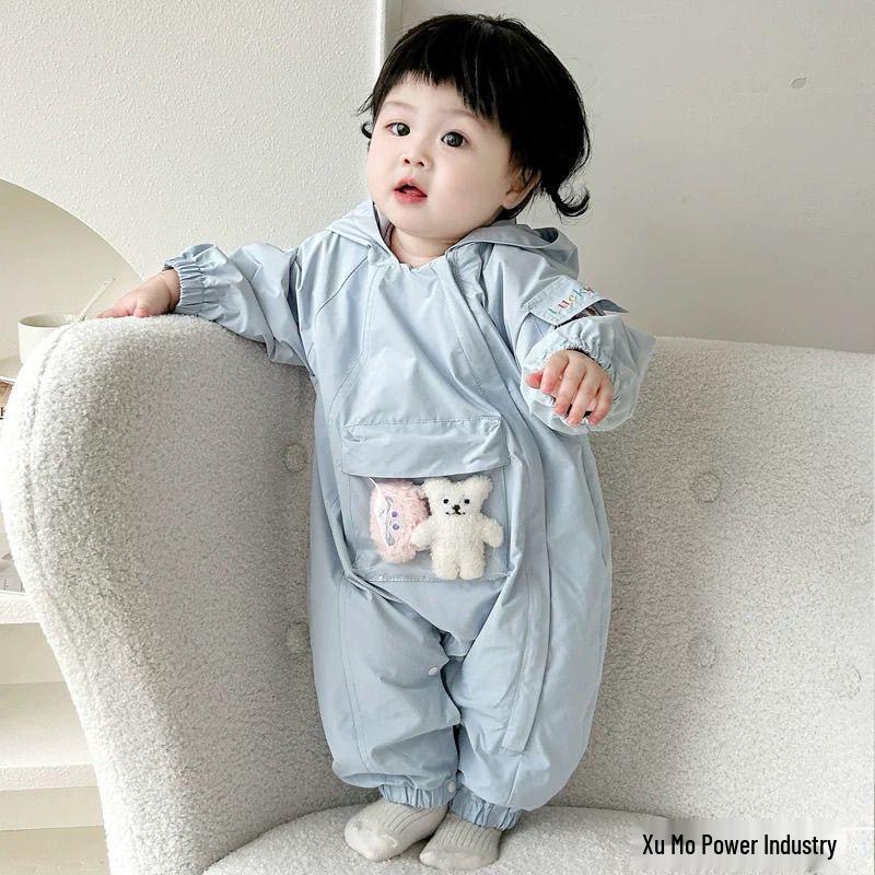Windproof Baby Jumpsuit - Spring Ski & Outdoor Style 73