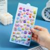 3D Cartoon Stickers Toy Relief Hollow Cute Decorative Diy Stickers For Phone Laptop Diary Notebook Kindergarten Awardfor Student