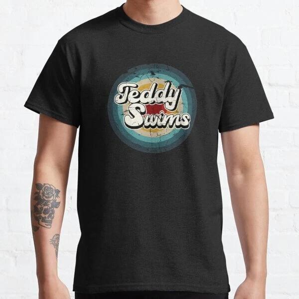 teddy swims vintage circle Christmas Gift Made in USA T-Shirt S-3XL S