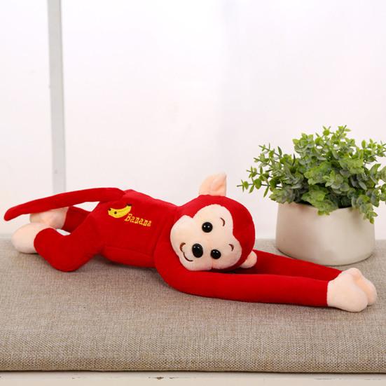 Maymun Peluş Oyuncak Asılı Maymun Bebek Halkalı Tokalı Peluş Hayvan Uzun Kollu Maymun Ev Dekorasyonu Pencere Maymun Kolye Oyuncak Yeni Yürümeye Başlayan Çocuk için Hediye