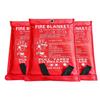 Feuerfeste Notfalldecke mit Griff, flammhemmender Schutz, leichte, weit verbreitete Glasfaserdecke