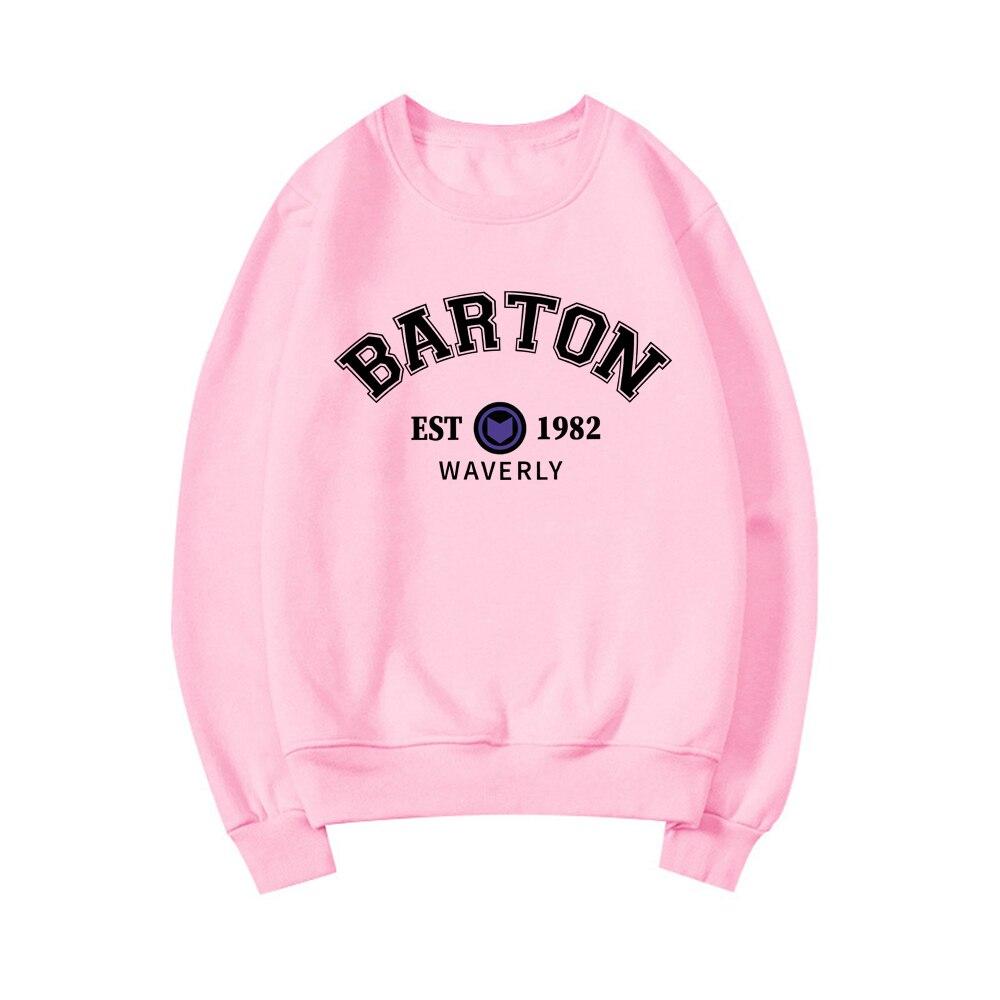 Barton 1982 Crewneck Sweatshirt Barton Sweater Fashion New Superhero Sweatshirt Women Graphic Hoodie Long Sleeve Pullovers Tops