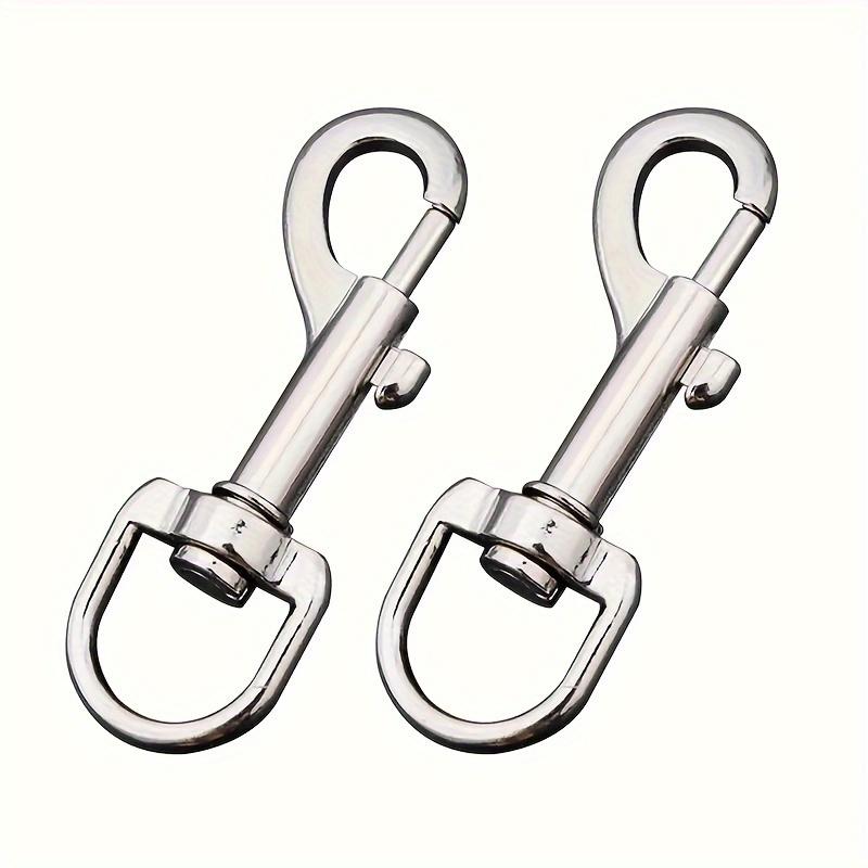 

2Pcs Snap Hooks Multipurpose Swivel Eyebolt Snap Hooks for Waterproof Keychain Clips And Durable Hanging Hooks for Camping Equipment 2pcs