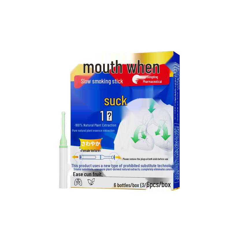 Мятный никотиновый заменитель для помощи в отказе от курения, стик