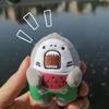 Plush Doll Pendant Multifunctional Anti-deform Various Styles Grumpy Shark Doll Keychain for Adults