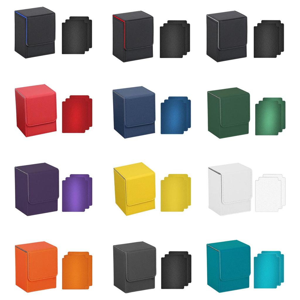 Card Game Box, Game Card Storage Container for Trading Cards