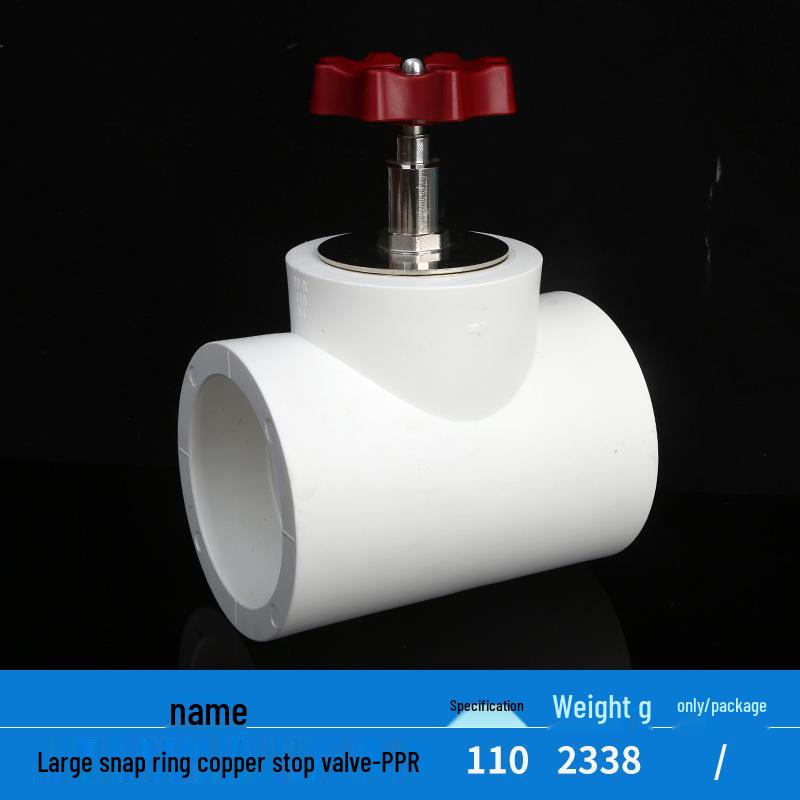 Home PPR Stop Valve for Hot & Cold Water - All Copper Core