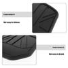 SUPVOX Motorcycle Anti-Scratch Seal Universal Bike Tank Pad Fuel Tank Protector Side Knee Pads
