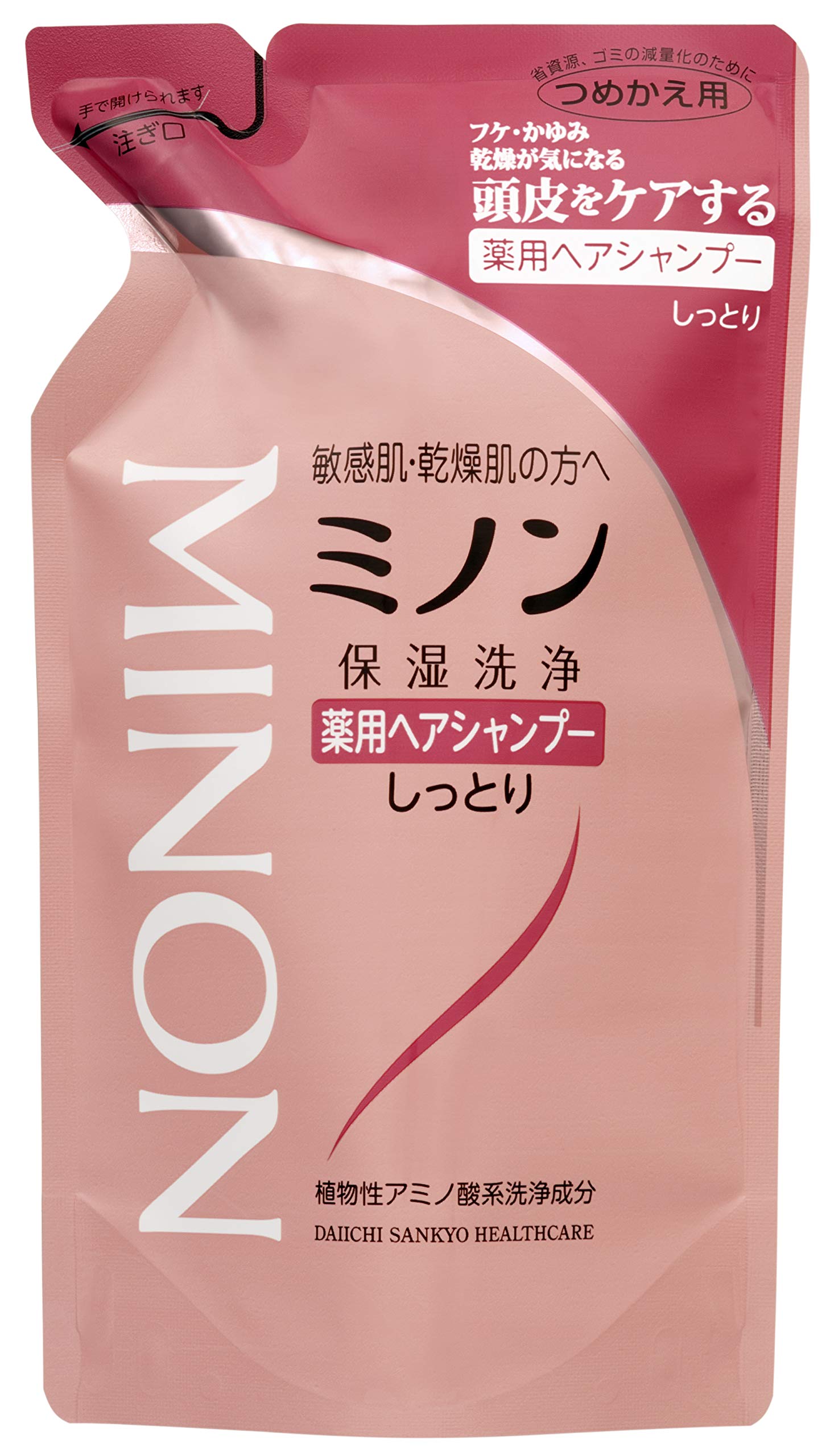 

Daiichi Sankyo Healthcare Minon Medicated Hair Shampoo 380mL (refill)