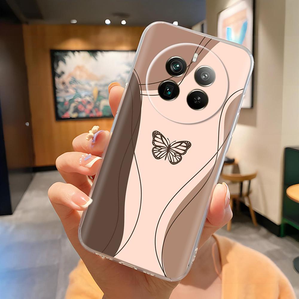 For Realme 12 Plus Case Silicone Soft TPU Back Cover For Realme 12 Pro Plus Realme12 Pro+ Phone Cases Protect Transparent Fundas