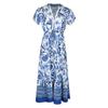 Women's Holiday Casual Retro Ethnic Style Print Dress
