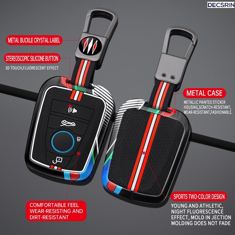 Car Smart Remote Key Case Cover Protective Shell Fob for BMW I3 I8 Series CAR Interior Key Bag Keychian Styling Accessories