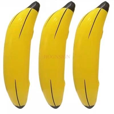 1Pcs Inflatable Banana Air Mold Bar Singles Day Nightclub Ktv Atmosphere Cloth Dress Up Party Violent Balloon Pvc Toys