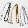 Retro Rosary Beads 33 Beads Tassel Beads Handmade Prayer Beads  for Hajj Daily Dhikr
