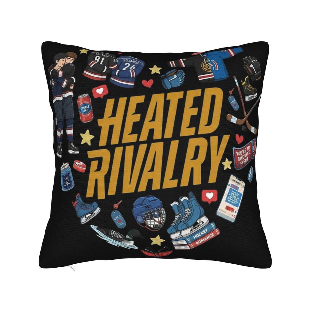 Connor Storrie And Hudson Williams From Heated Rivalry Pillow Cover Novelty Pillow Case For Sofa Home Decor Soft Pillowcases
