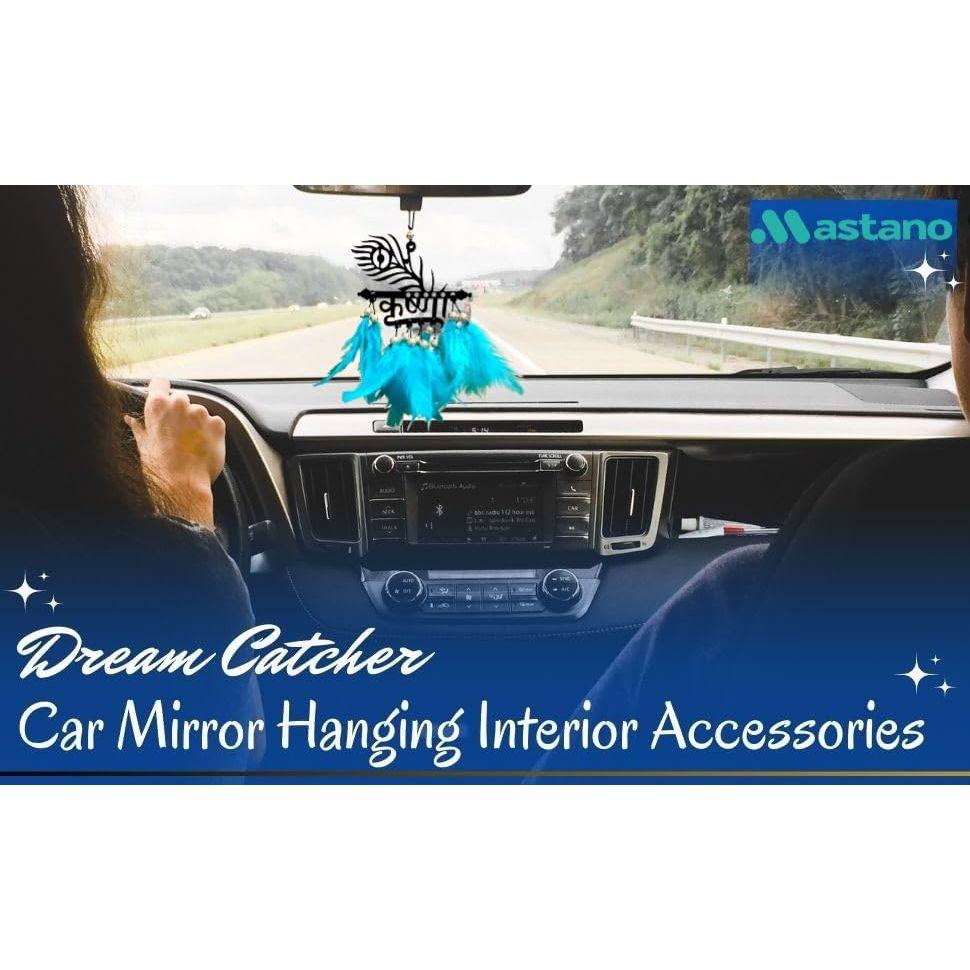 Acrylic Fancy Dream Catchers for Car Hanging Ornament | Elevate Car,Home,Office & Garden Decor | Divine God Elegance | Positive Vibes Mirror Decor