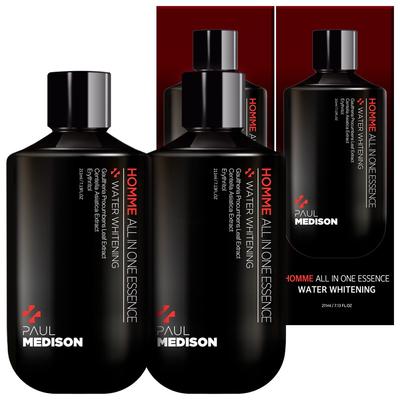 Paul Madison Homme Water Whitening Skin Lotion All-in-One Essence, 211ml, 2 Units