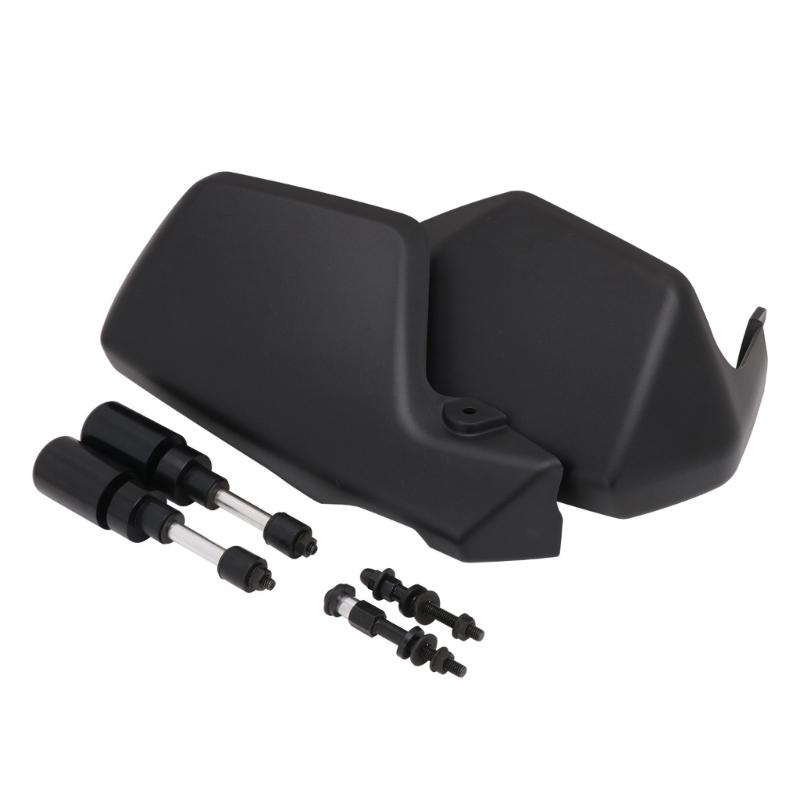 Motorcycle Hand Guards Windproof Anti Skid Protection PP Aluminum Iron Construction Quick Installation No Tools Needed
