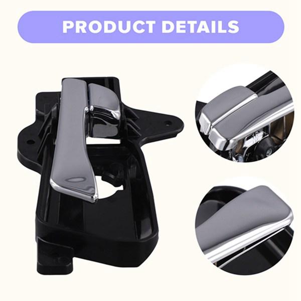 Rear Left Car Door Interior Handle, Plastic, Color: As Shown (Part No: 83610-2L010)