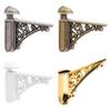 Glass And Wood Shelf Bracket Wall Mount, Decorative Replacement Bracket, Antique Wall Bracket for Bathroom, Home, Living Room