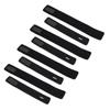4PCS Fishing Rod Straps Nylon Rubber Anti Slip Elastic Prevent Scratch Fishing Pole Wrapping Belt fo