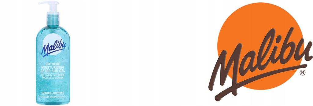 Malibu Ice Blue Moisturizing Post-Sun Cooling Gel with Aloe & Vitamin E 400ml