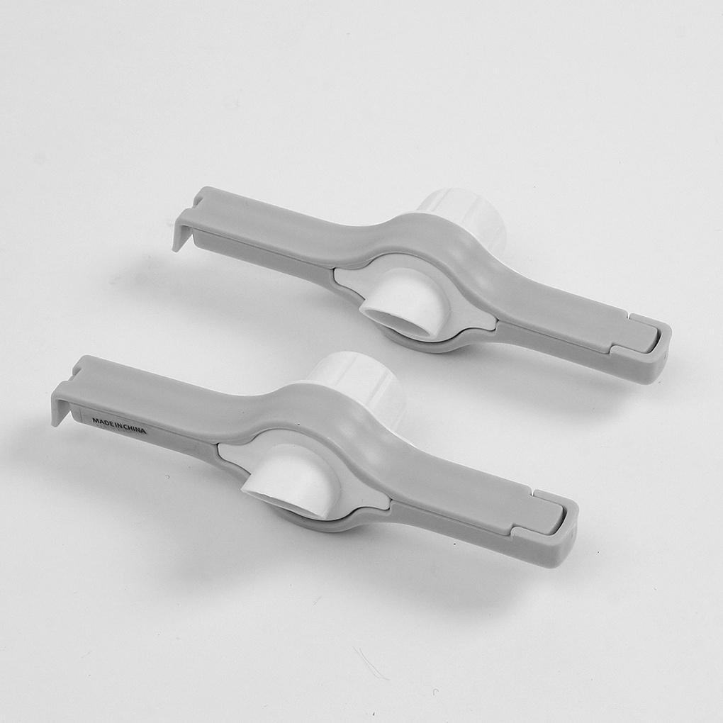 Verschlussklemme mit zweiteiligem Gewürzaufbewahrungsdeckel