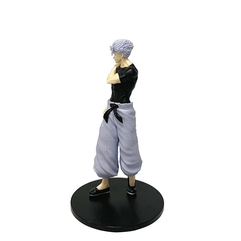 17.5-19cm Jujutsu Kaisen Anime Figure AWAKENING Satoru Gojo PVC Collectiable Model Toys Kids Children Birthday Christmas Gifts