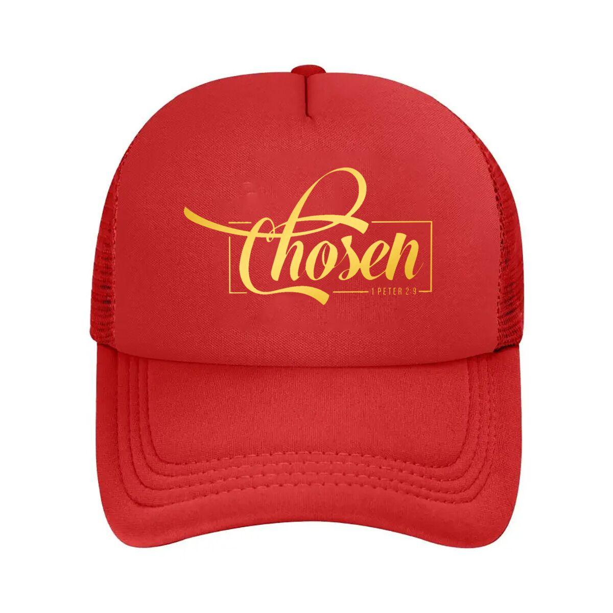 Chosen Peter GoldFoil Christian Decor Mesh Baseball Cap Hip Hop Adjustable
