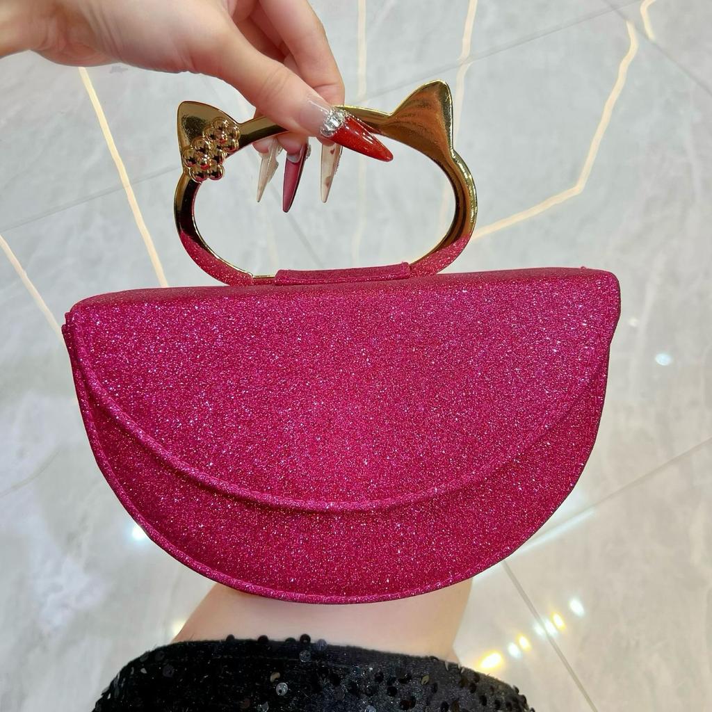 High-end, Niche Design Handbag Box for Fashionable Dinner Parties, Single-shoulder Crossbody Bag