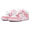 Nike Dunk Abriebfest, Leicht und Atmungsaktiv Niedrig geschnittene Skateboard-Schuhe Damen Rosa FB9109-125(Team1491-)