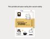 Disposable Printed Travel & Hotel Bed Set: Duvet Cover, Pillowcase, and Sheet