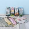 12Pcs Aesthetic Motivational Bible Quotes Paper Bookmarks Diy Students Readers Page Markers Library Office Page Marking