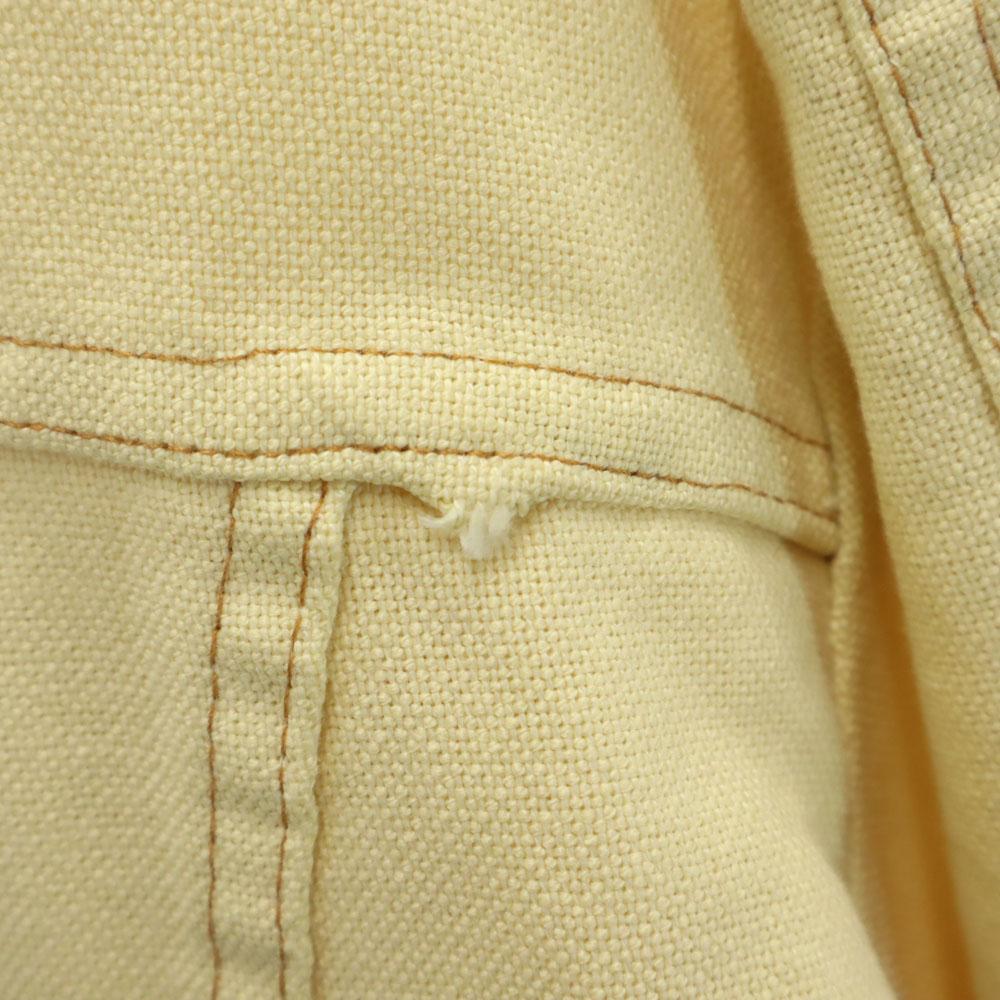 Wrangler 70s vintage Long sleeve Open color Western shirt Yellow Jacket Men's Used