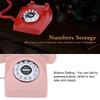     Vintage Antique Telephone Numbers Storage Clear Sound Retro Telephone ‑ Red