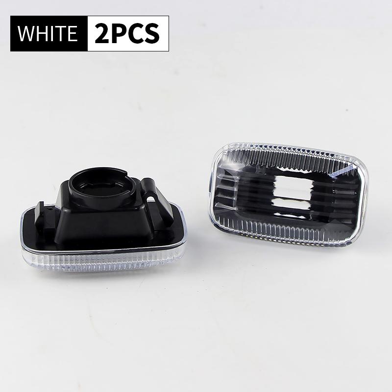 2PCS For Toyota Land Cruiser LC100 LC70 LC80 70 80 100 Series Hilux Celica Previa Car Turn Side Fender Marker Light Cover Shell