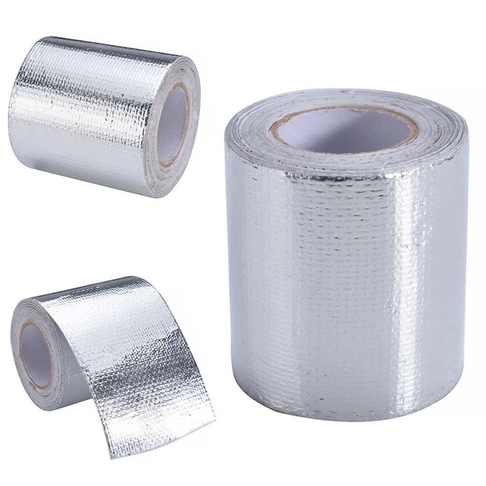Belt Protection Foil Tape Heat Insulating  Tape Heat Shield Wrap Tape Self-Adhesive Sticker