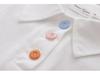 Sweet Junior High Summer Polo Shirt & High-Waist Skirt Set