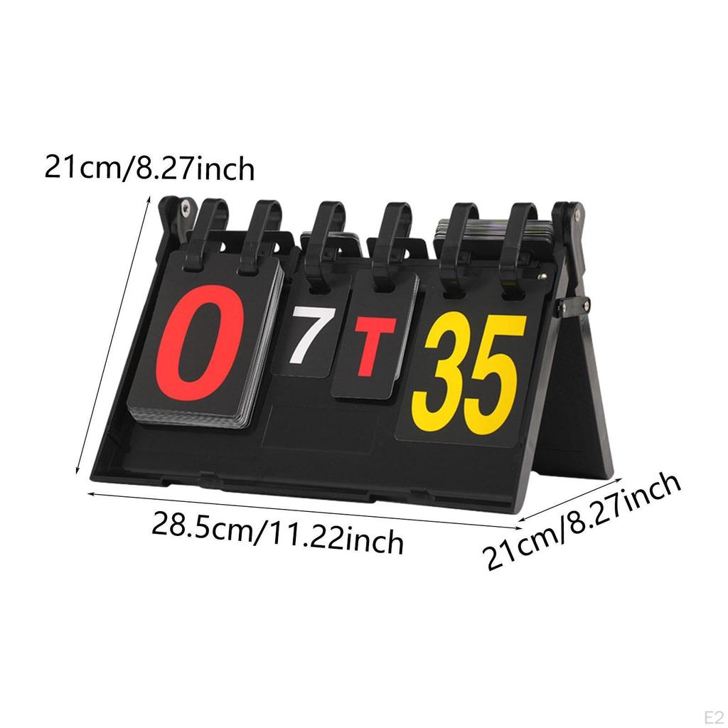 Tablica wyników Tablica wyników Flip Keeper Przenośny Flipper Ping Pong Scorekeeper dla