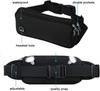 Running Waist Bag for Phone Lightweight Waterproof Adjustable Cycling Belt Pouch Reflective Strip Invisible Sports Fanny Pack
