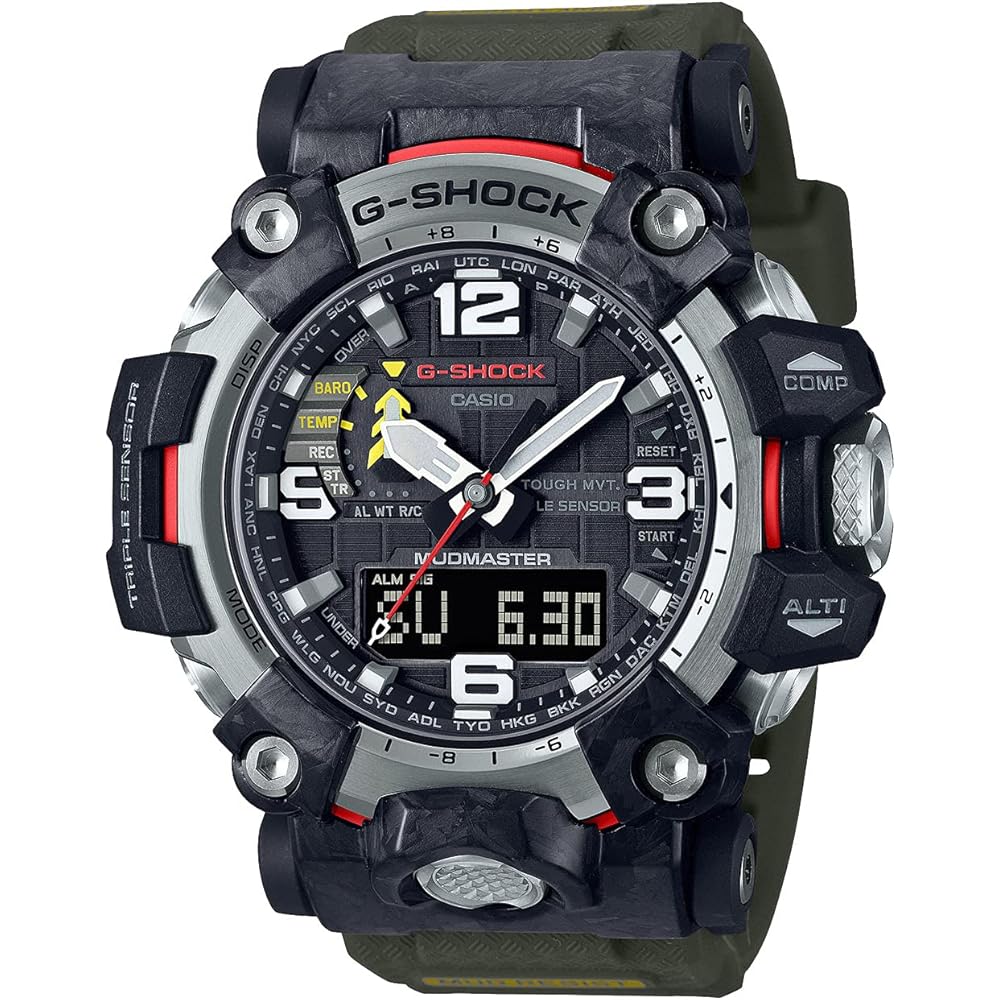 Casio G-Shock Mudmaster GWG-2000-1A3JF Men's Watch Green Solar Radio Control