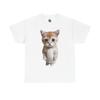 Meme Cat Grafik Kastenförmiges Unisex-T-Shirt