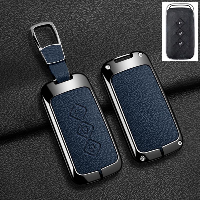 Car Zinc Alloy Remote Key Case For Chevrolet AveoTrax Groove Captiva 2024 Wuling Hongguang S Baojun 510 730 360 560 RS-5 530 630