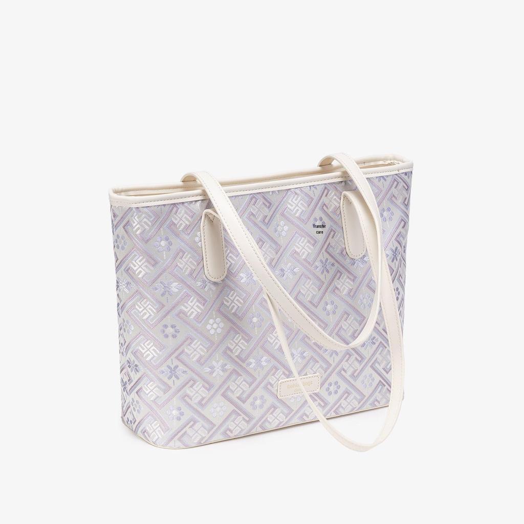 Guangxi Zhuang Brocade Heritage Women's Large Tote Crossbody Bag, 2026 New Collection
