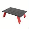 Ultralight Portable Folding Camping Table, Foldable, Aluminum Alloy, Outdoor Dinner Desk Furniture, Mini Picnic BBQ Tours
