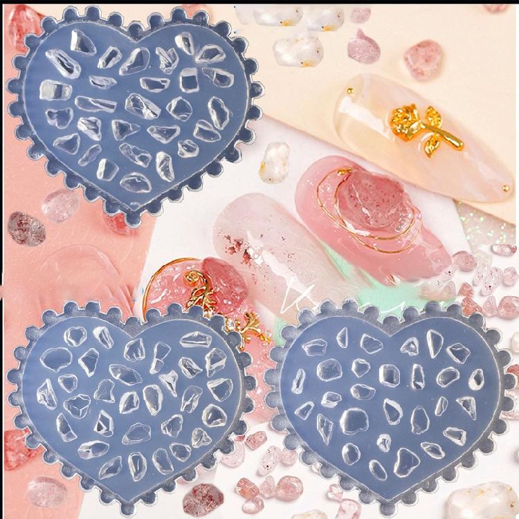 Nail Art Arc Decorative Mold Nail Art Making Tool Silicone Carving Template Mold