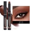 LANGMANNI 16 color pearl eyeshadow stick waterproof long lasting color eyeshadow Face Highlight