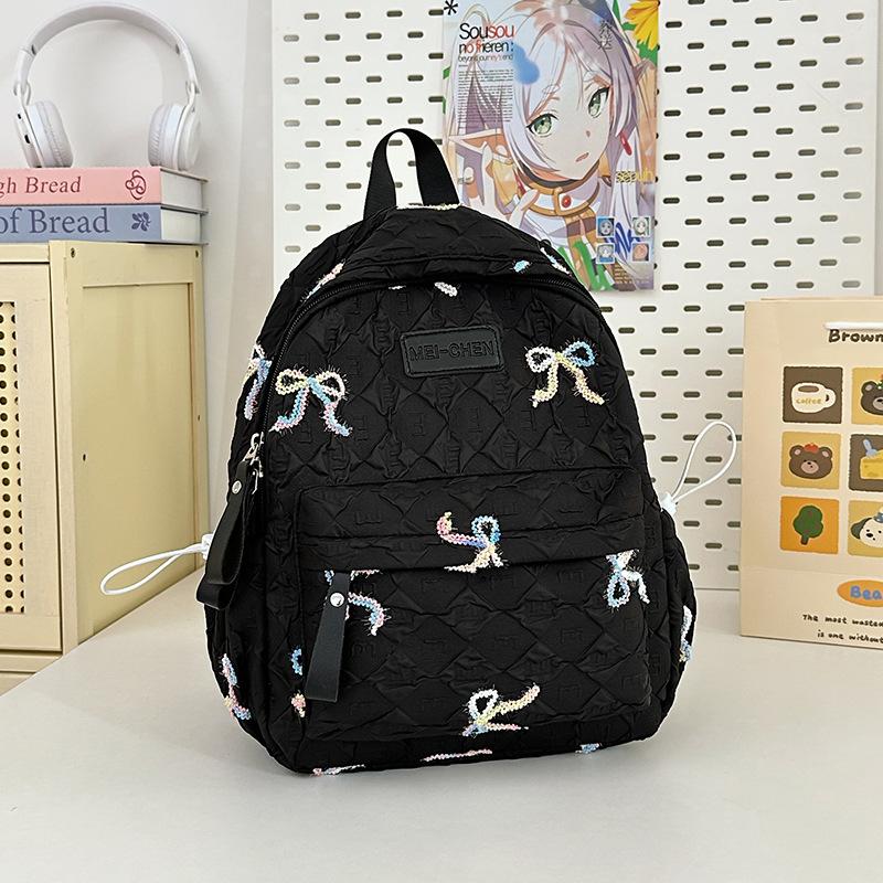 Ins Sweet Bow Less Heart Shopping Candy Color High Value Children's Small Backpack