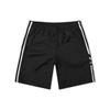 Striped Logo Embroidered Sports Shorts Men Bottoms Black FM9997