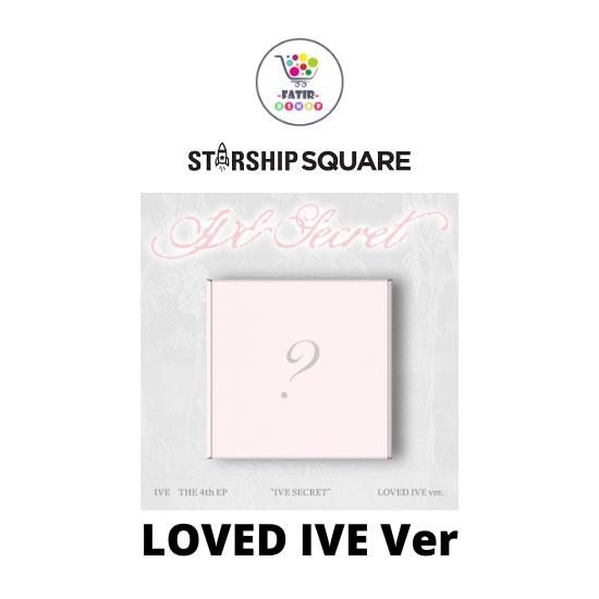 

Select POB LOVED IVE Ver Limited Edition IVE 4th Mini Album IVE SECRET STARSHIP SQUARE